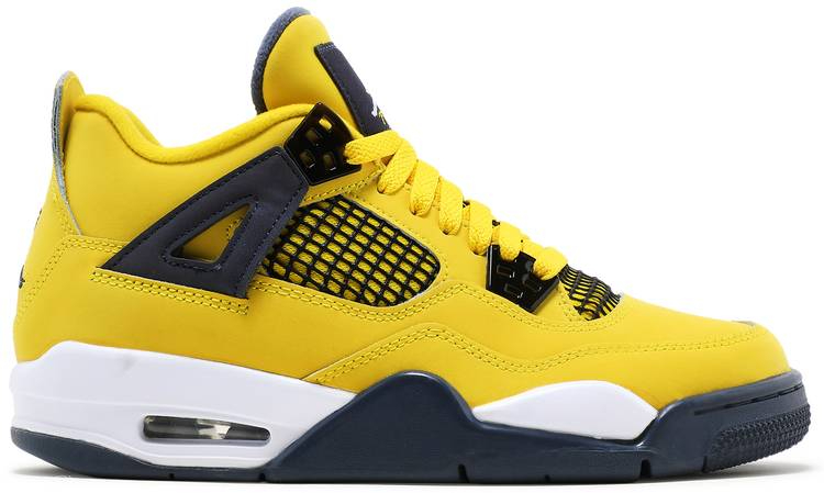 Air Jordan 4 Retro GS Lightning 2021 408452-700